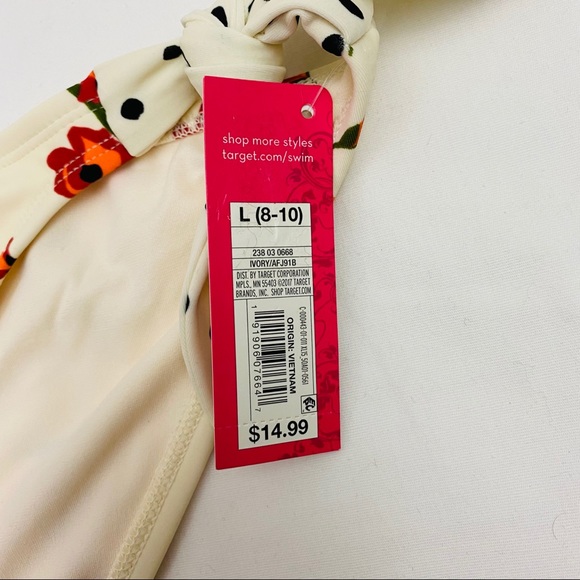 Xhilaration Juniors' Side Tie Cheeky Bikini Bottom - Picture 6 of 10